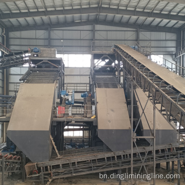 উচ্চ দক্ষতা স্বর্ণ আকরিক প্রক্রিয়াকরণ লাইন